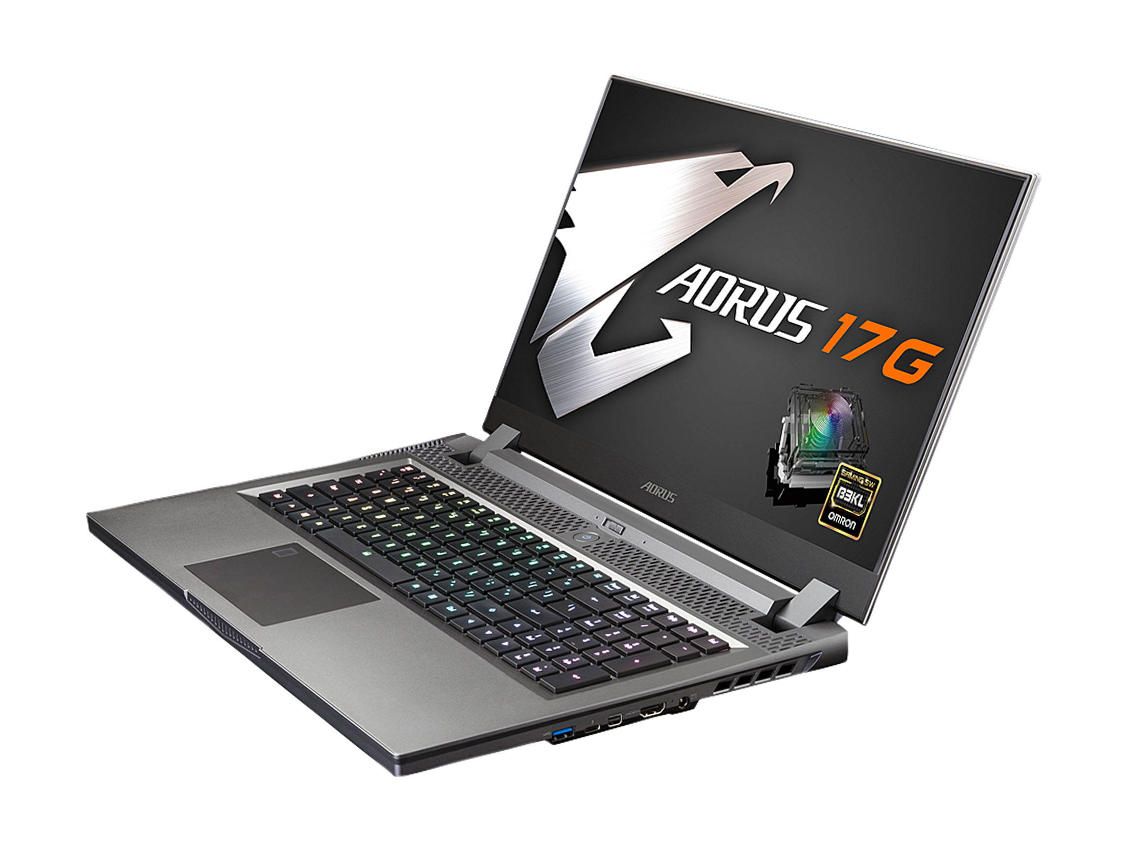 Aorus 17G XB-8US2130MP Gaming Laptop Intel Core i7-10875H 2.30 GHz 17.3" Windows 10 Pro 64-bit