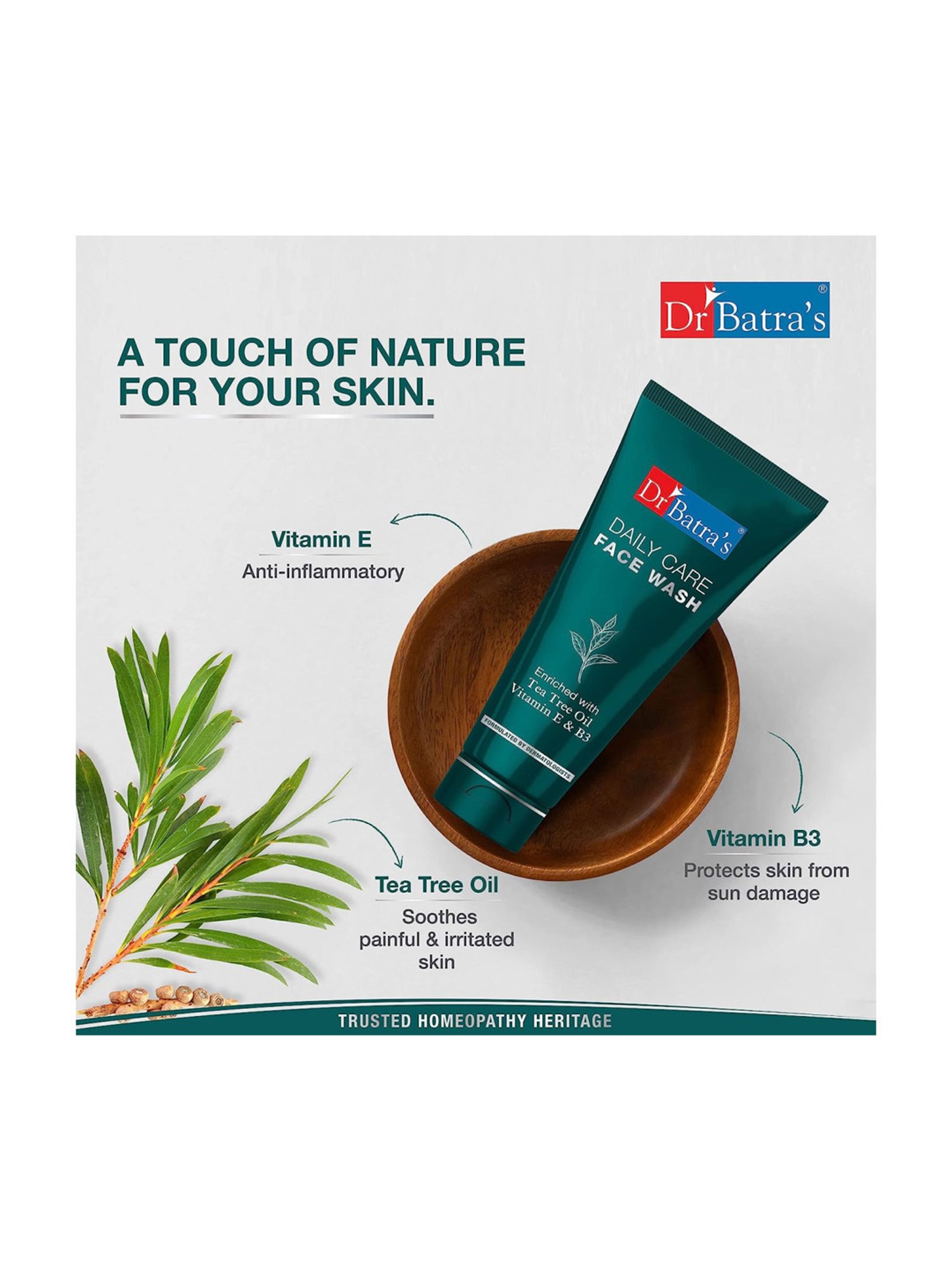 Luxuriate Lime Hand Wash and Tea Tree Face Wash Combo