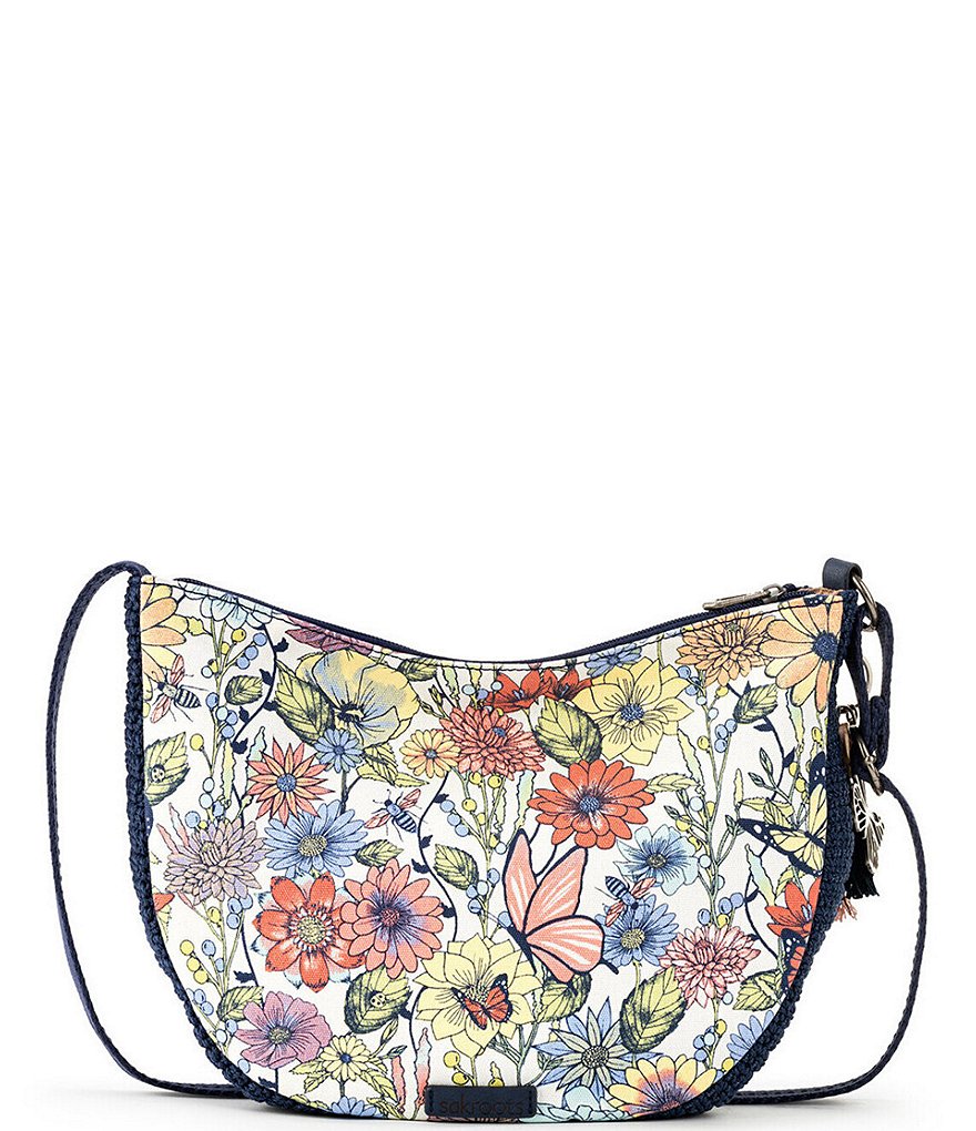 Sakroots EcoTwill Collection Ryder Crescent Crossbody Bag