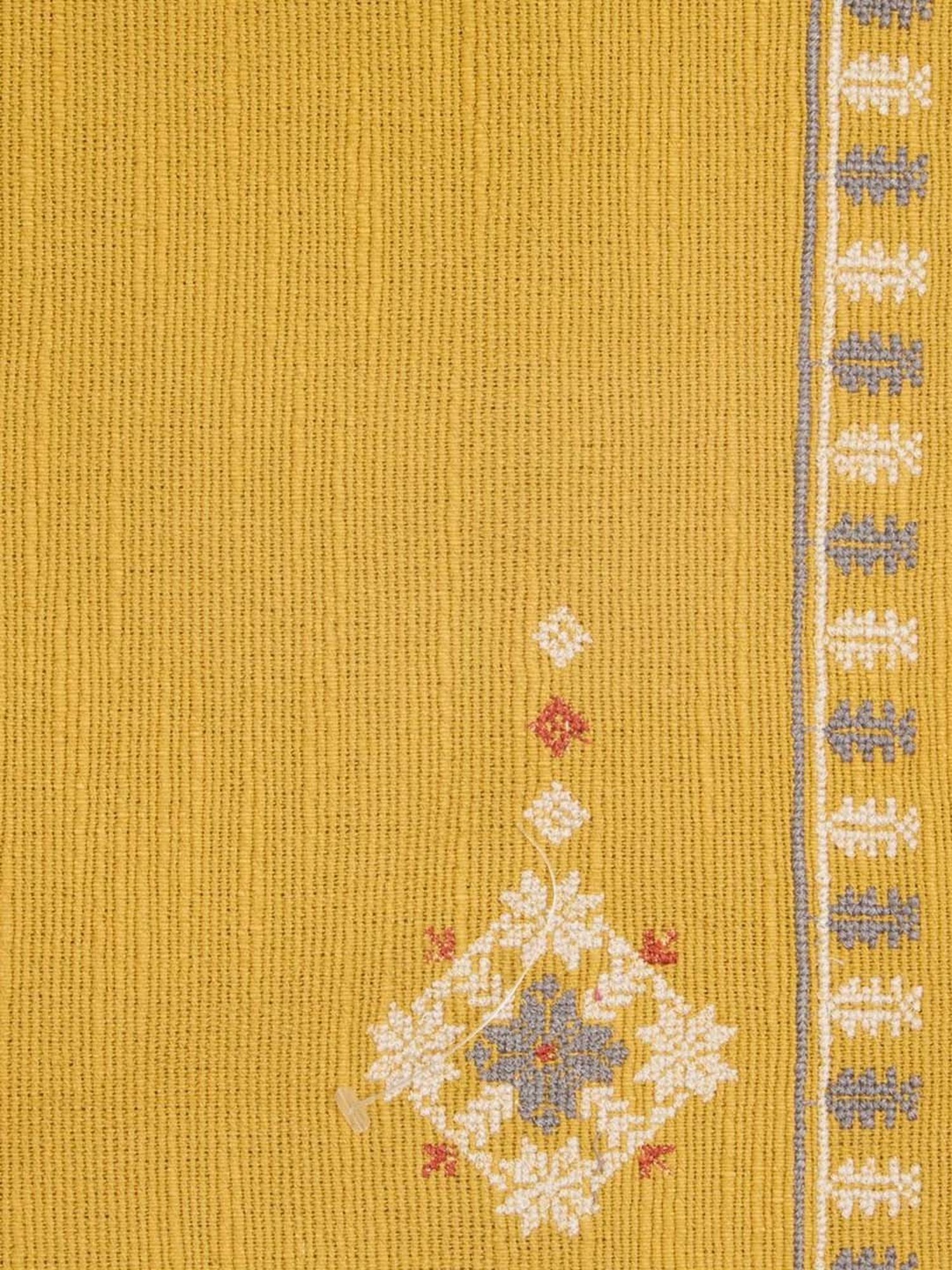 Romee Beige Cotton Checks Table Linen Sets