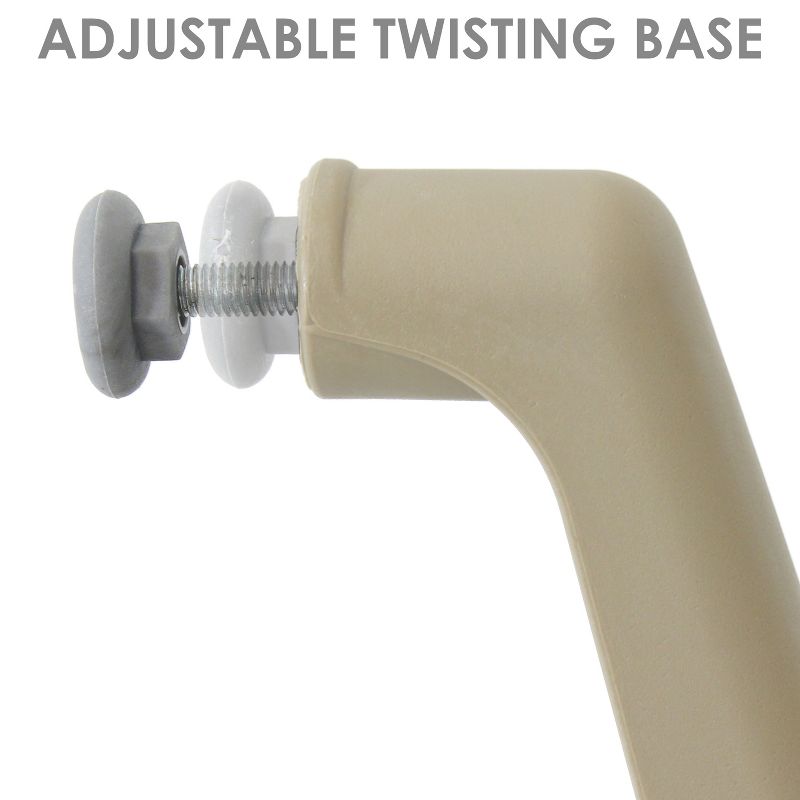 Renaissance Square Outdoor Patio Stacking Table - Gray - Vifah