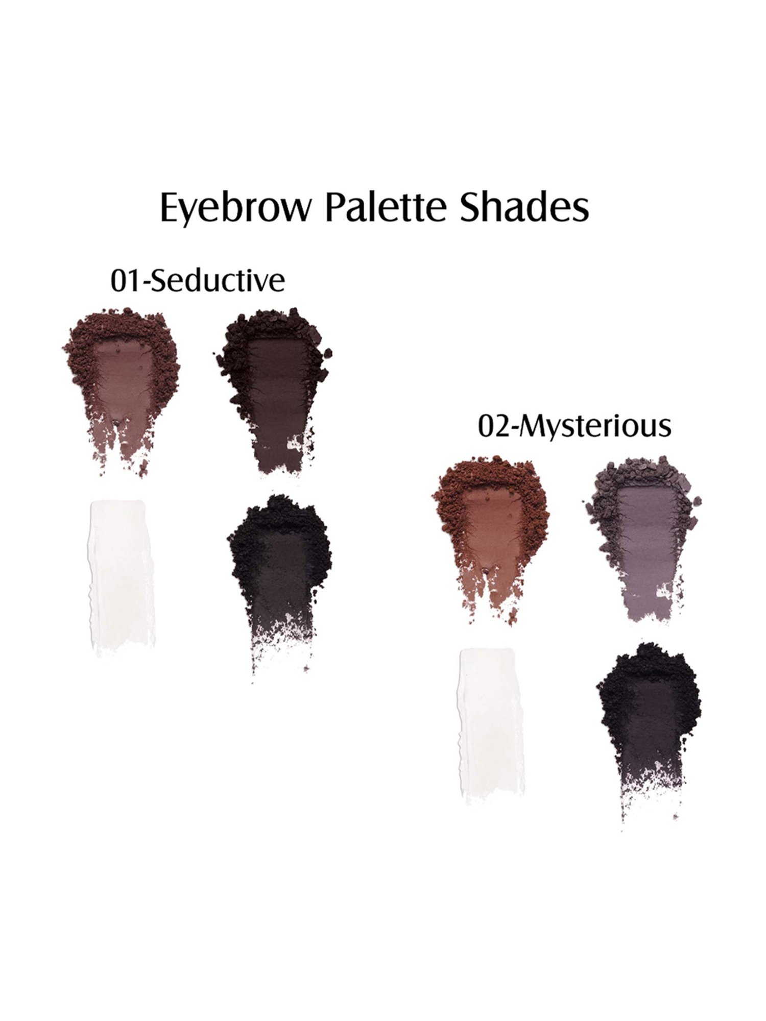 Glam21 4 In 1 Eyebrow Palette 01 Seductive - 9 gm