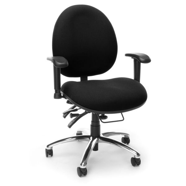OFM 24-Hour Big and Tall Computer Task Office Chair in Black