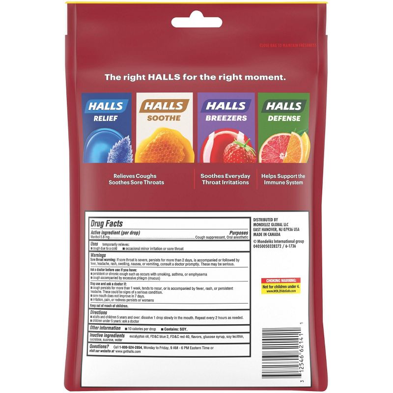 Halls Cough Drops - Cherry - 80ct