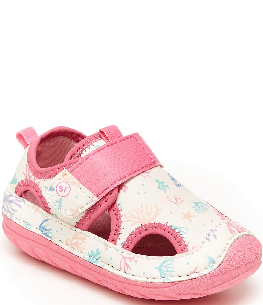 Stride Rite Girls' Splash Soft Motion Color Changing Water Friendly Sandals (Infant)