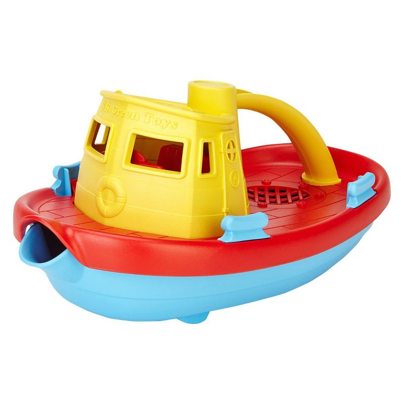 Green Toys Scoop and Pour Tug Boats  - Set of 2