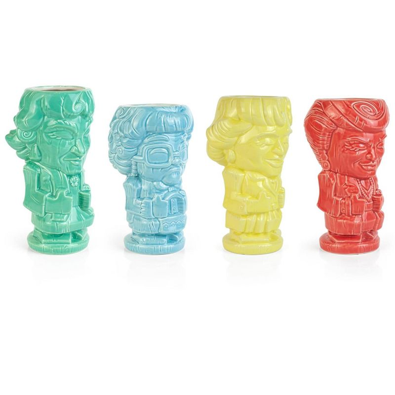Beeline Creative Geeki Tikis The Golden Girls Ceramic Mugs | Set of 4