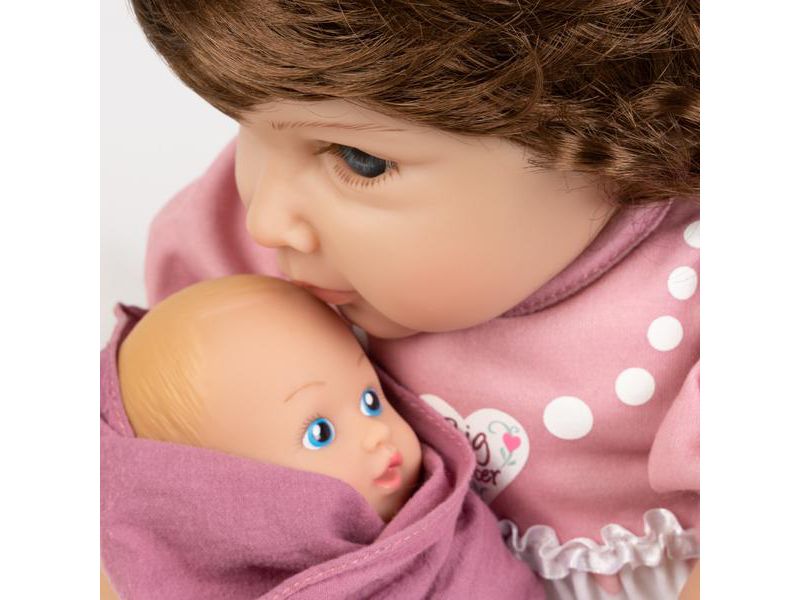 Paradise Galleries Reborn Toddler Doll - Big Sister, 20 inch in SoftTouch Vinyl, 6-Piece Reborn Doll Gift Set