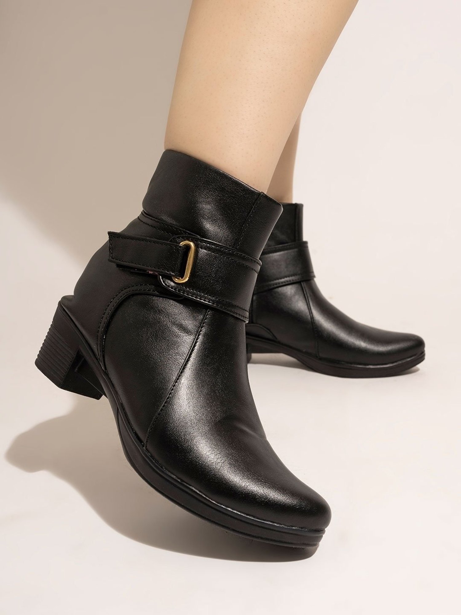 Bata Women's DEMI Brown Booties