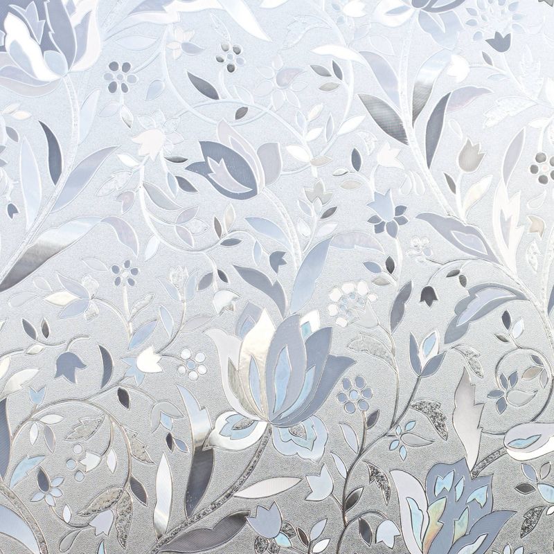 Brewster Cut Floral Sidelight Premium Film Clear