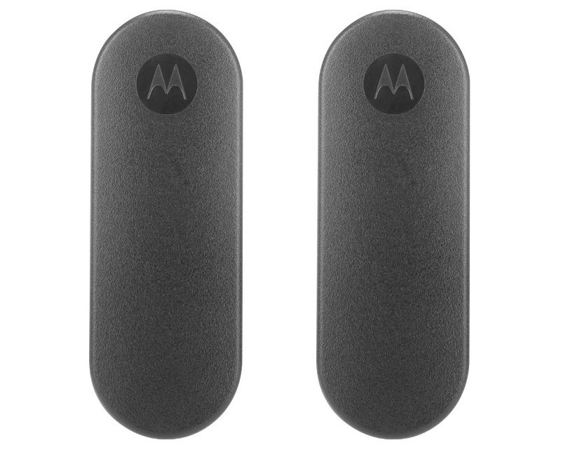 Motorola PMLN7220AR Belt Clip Twin Pack to Carry Two-Way Radios