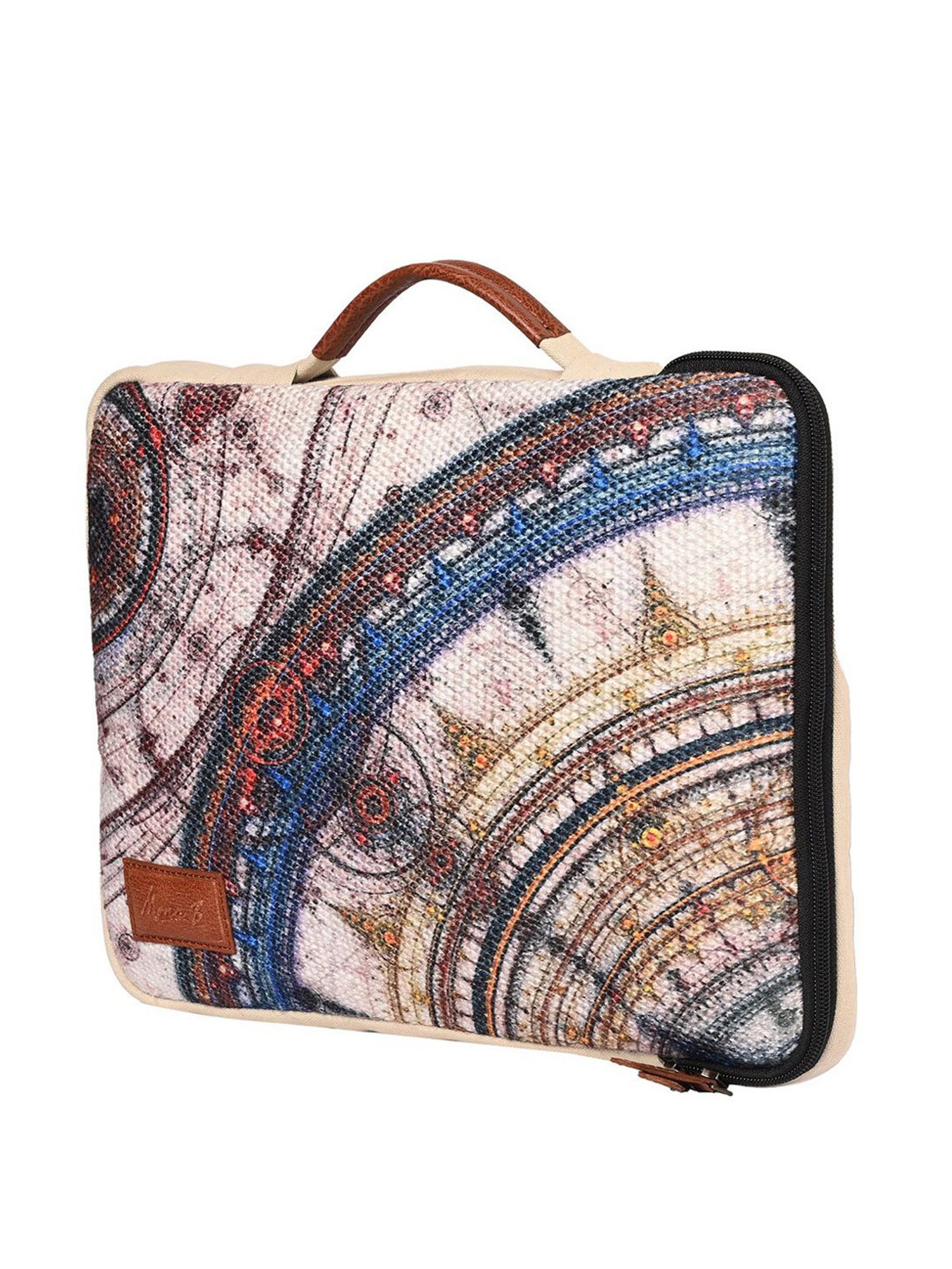 Mona B Astro Silver Printed Laptop Sleeve