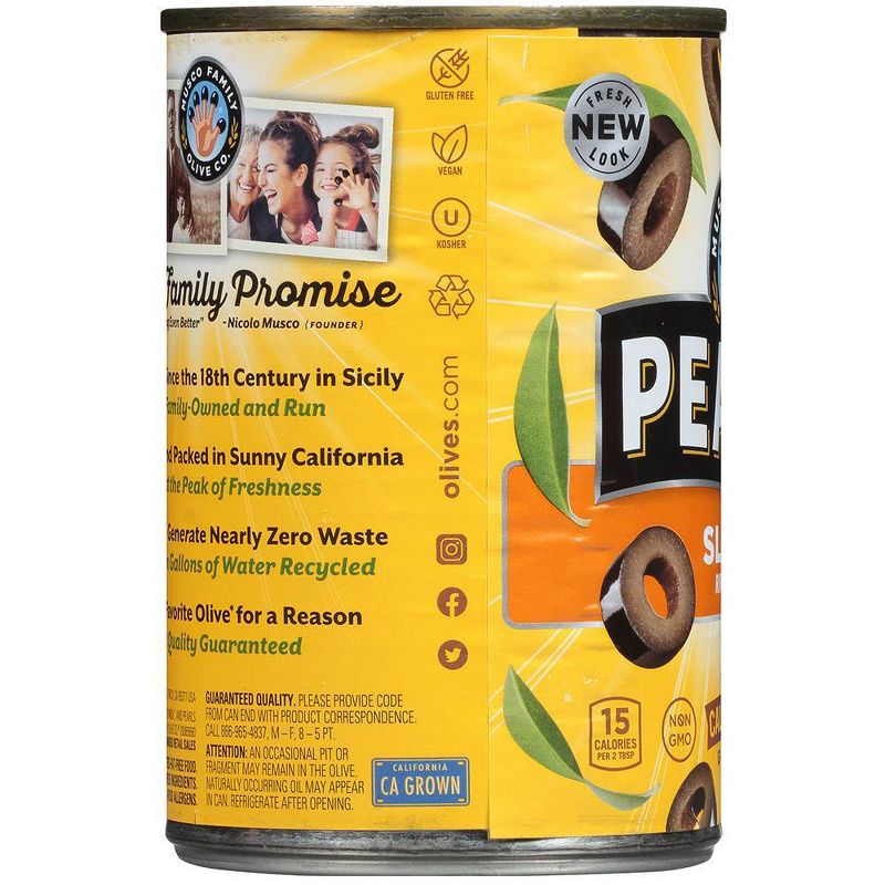 Pearls Sliced California Ripe Olives - 6.5oz