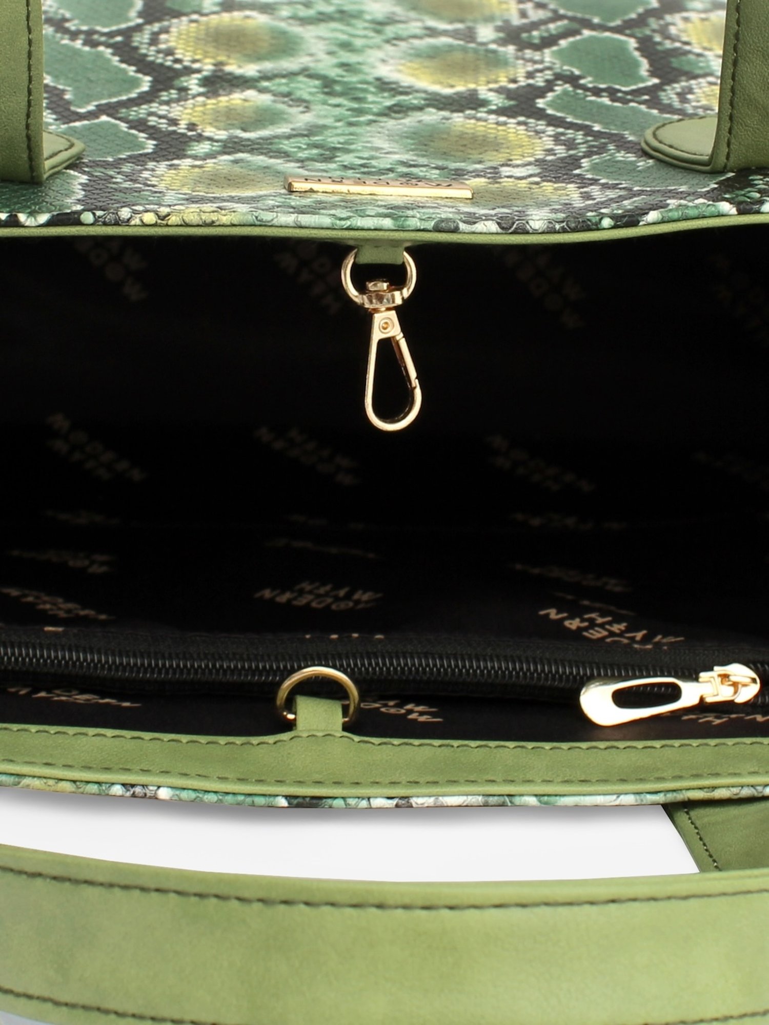 Modern Myth Cosmic Multicolor Printed Large Tote Bag