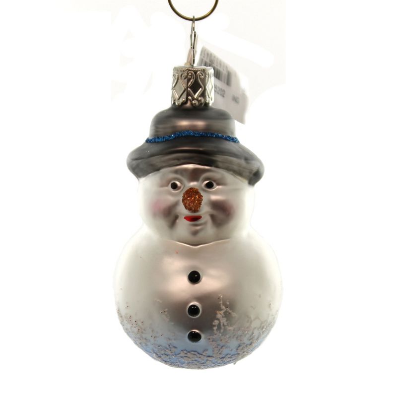 Inge Glas Old Friend Snowman Ornament Christmas German  -  Tree Ornaments