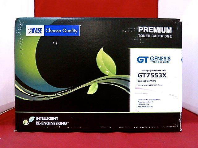 MSE 02-21-5315 Toner Cartridge (OEM # HP  Troy Compatible Q7553A, 53A) 3,000 Page Yield; Cyan