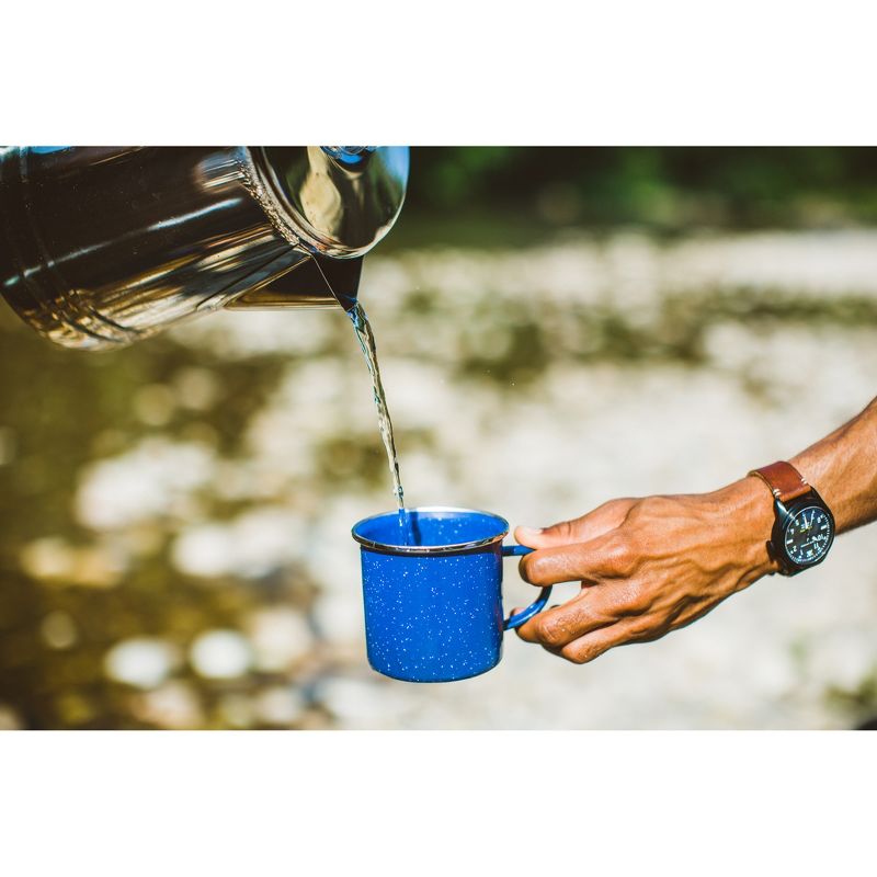 Stansport Stainless Steel Percolcator Coffee Pot 28 Cups