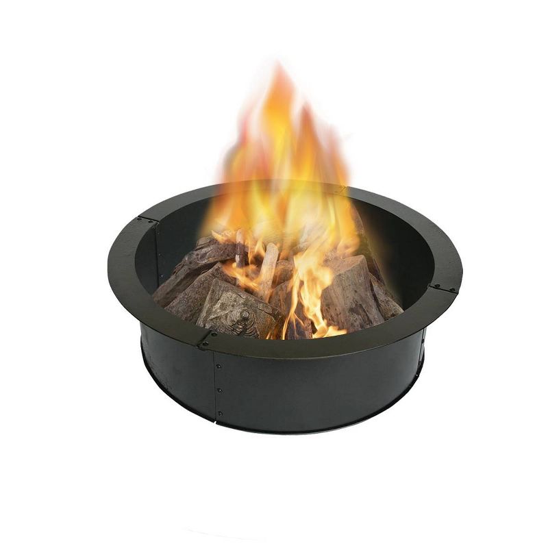 28"x10" Solid Round Fire Ring - Blue Sky Outdoor Living