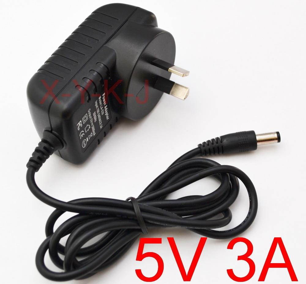 1pcs high quality 5v 3a Dc 5.5mm Ac/dc Power Adapter AU Plug Supply Charger 5v3a For Tv Box Mxq Other The