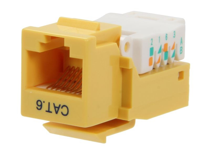 Micro Connectors CAT5 RJ45 Coupler F-F Straight