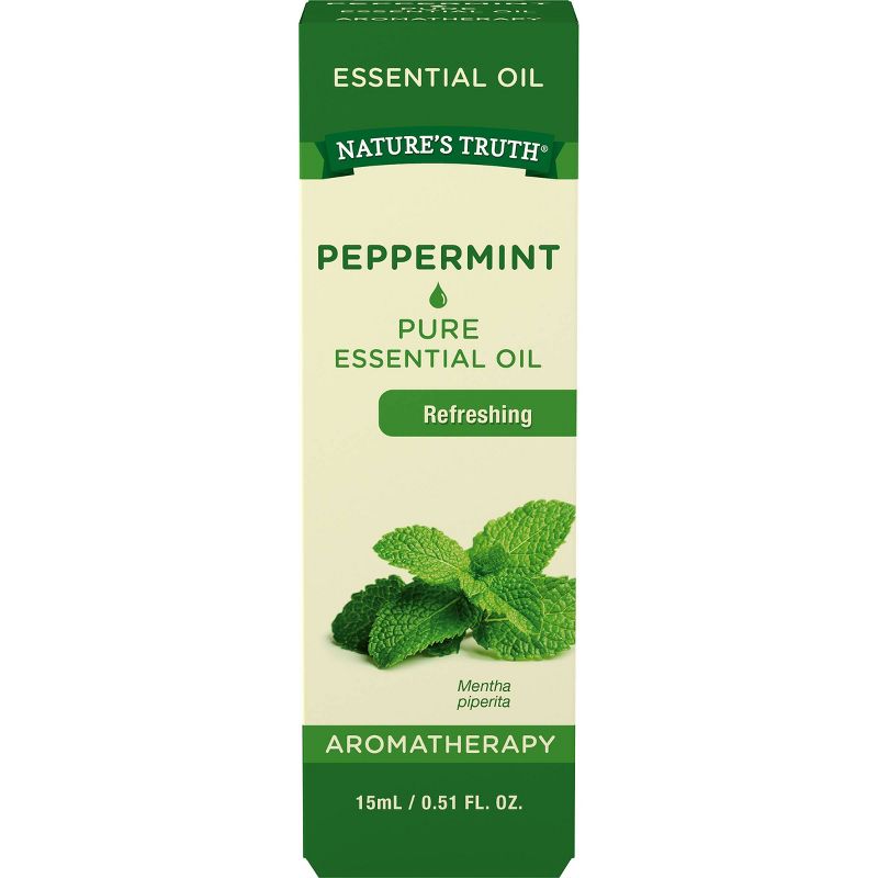 Nature's Truth Peppermint Aromatherapy Essential Oil - 0.51 fl oz