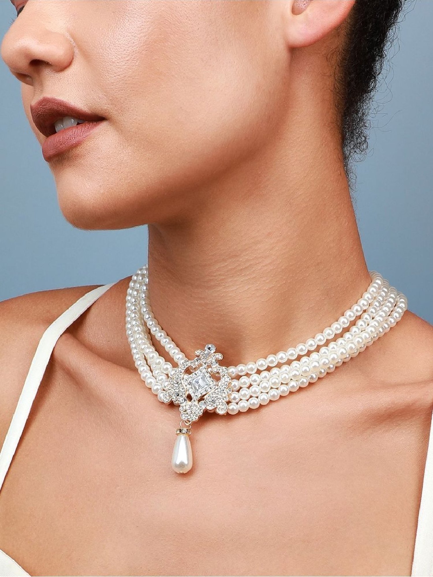 Ted Bekar Ilenie Island Pearl Bead Necklace