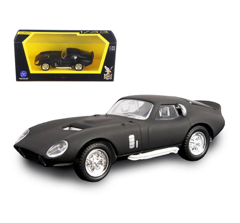 1965 Shelby Cobra Daytona Coupe Matt Black 1/43 Diecast Model Car by Road Signature