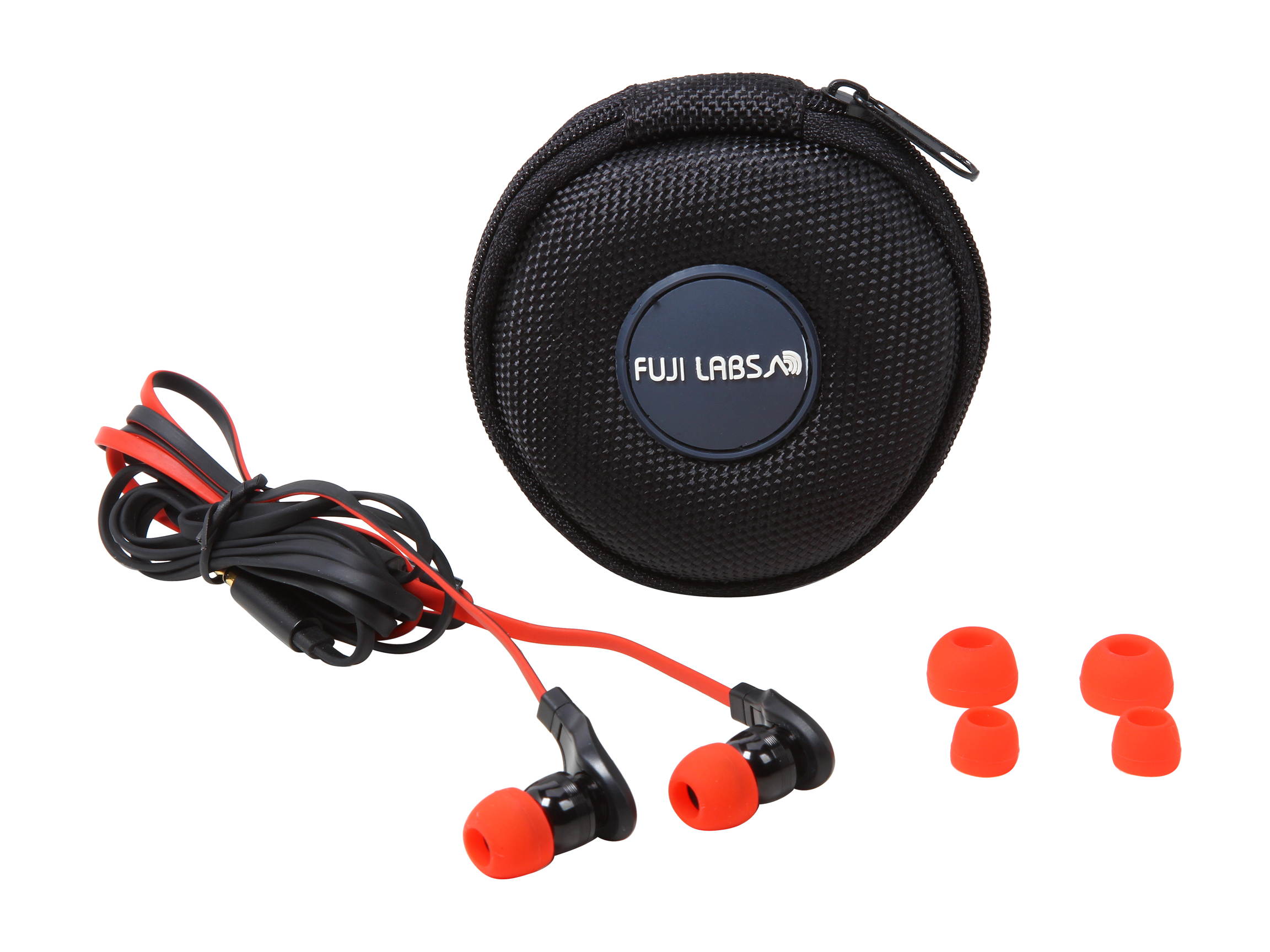 Fuji Labs Sonique SQ203 Designer In-Ear Headphones with In-line Mic