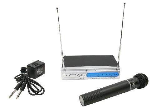 peavey pv1 v1 handheld 203.400mhz wireless microphone system