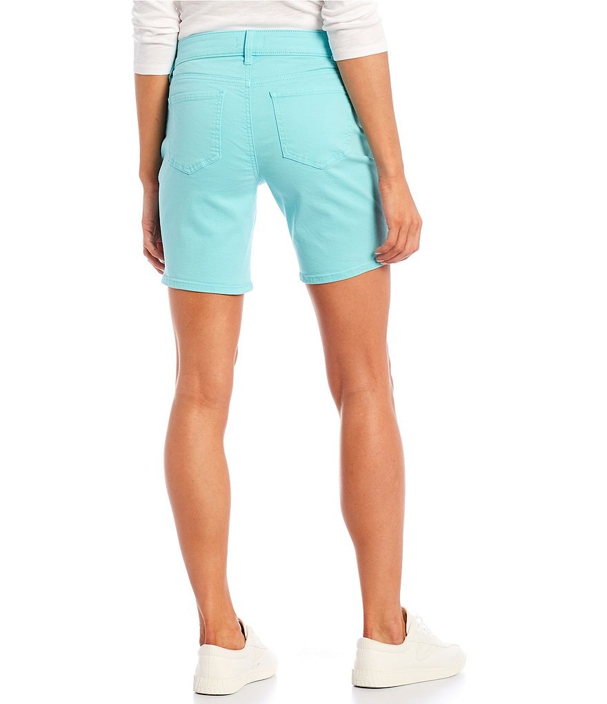 Allison Daley Petite Size True Navy Pull On Bermuda Shorts