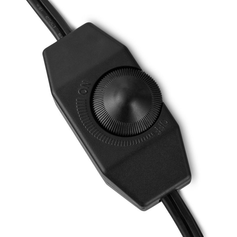 Salacia Himalayan Carved Cross-Shaped Salt Lamp Light with Dimmer, Pink