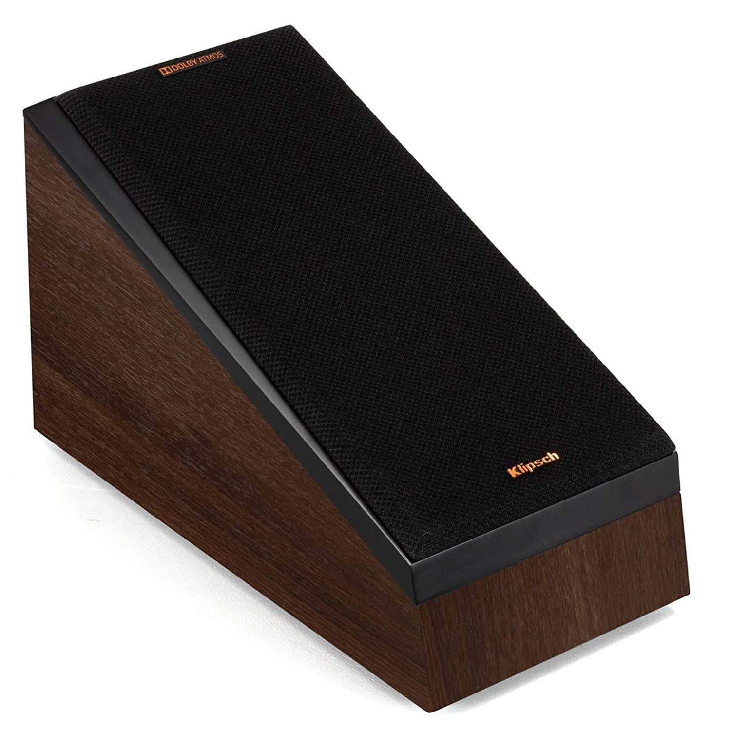 Klipsch RP-500SA Dolby Atmos Surround Sound Speakers (Walnut)