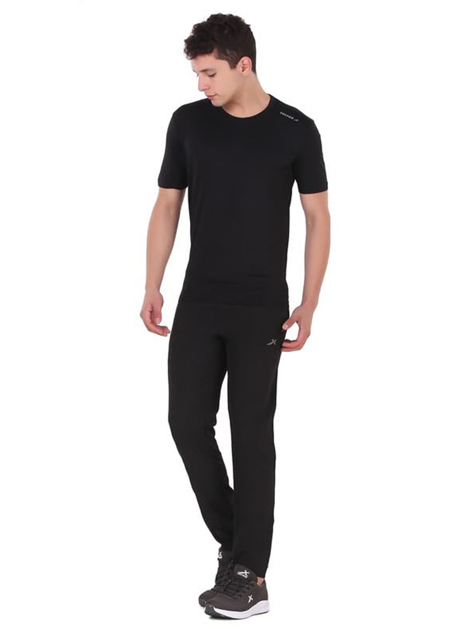 Vector X Z Black Regular Fit T-Shirt