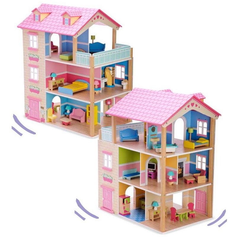 HearthSong Tree Trunk Fairy Home