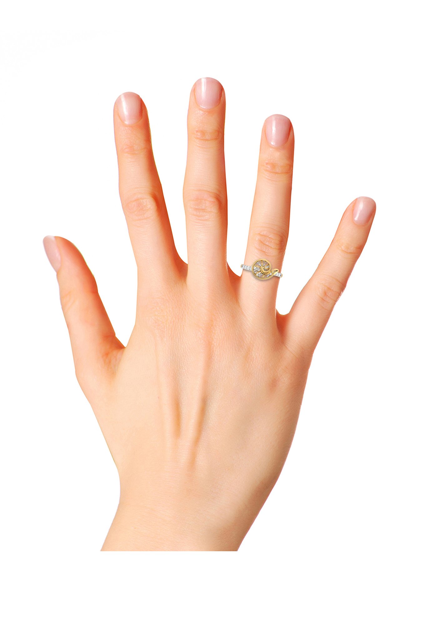 PC Jeweller Diamante 22 kt Gold Ring