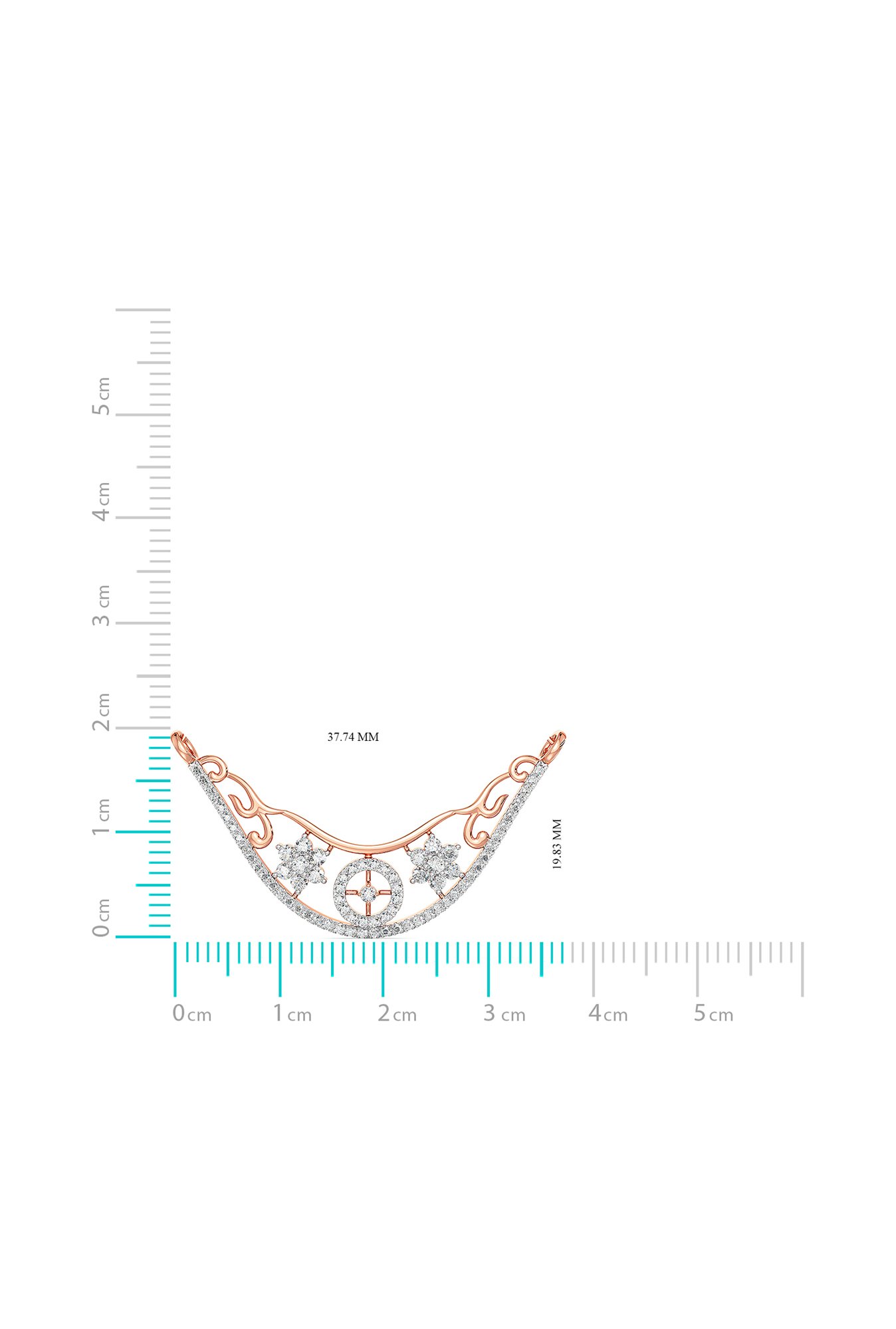 Joyalukkas 18k Gold & Diamond Mangalsutra