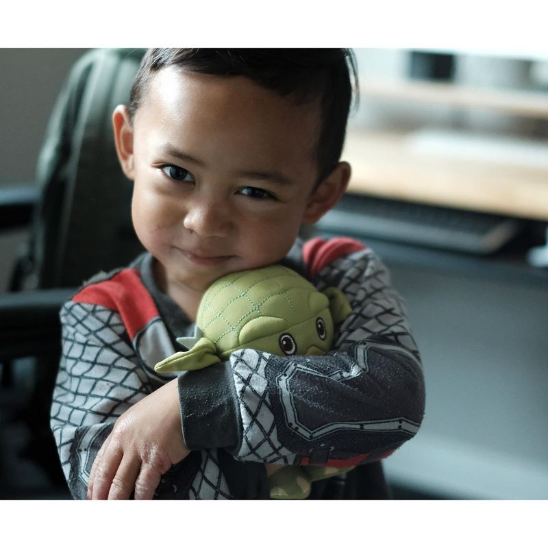 Seven20 Star Wars Yoda Stylized Plush Character And Enamel Pin | Measures 7 Inches Tall