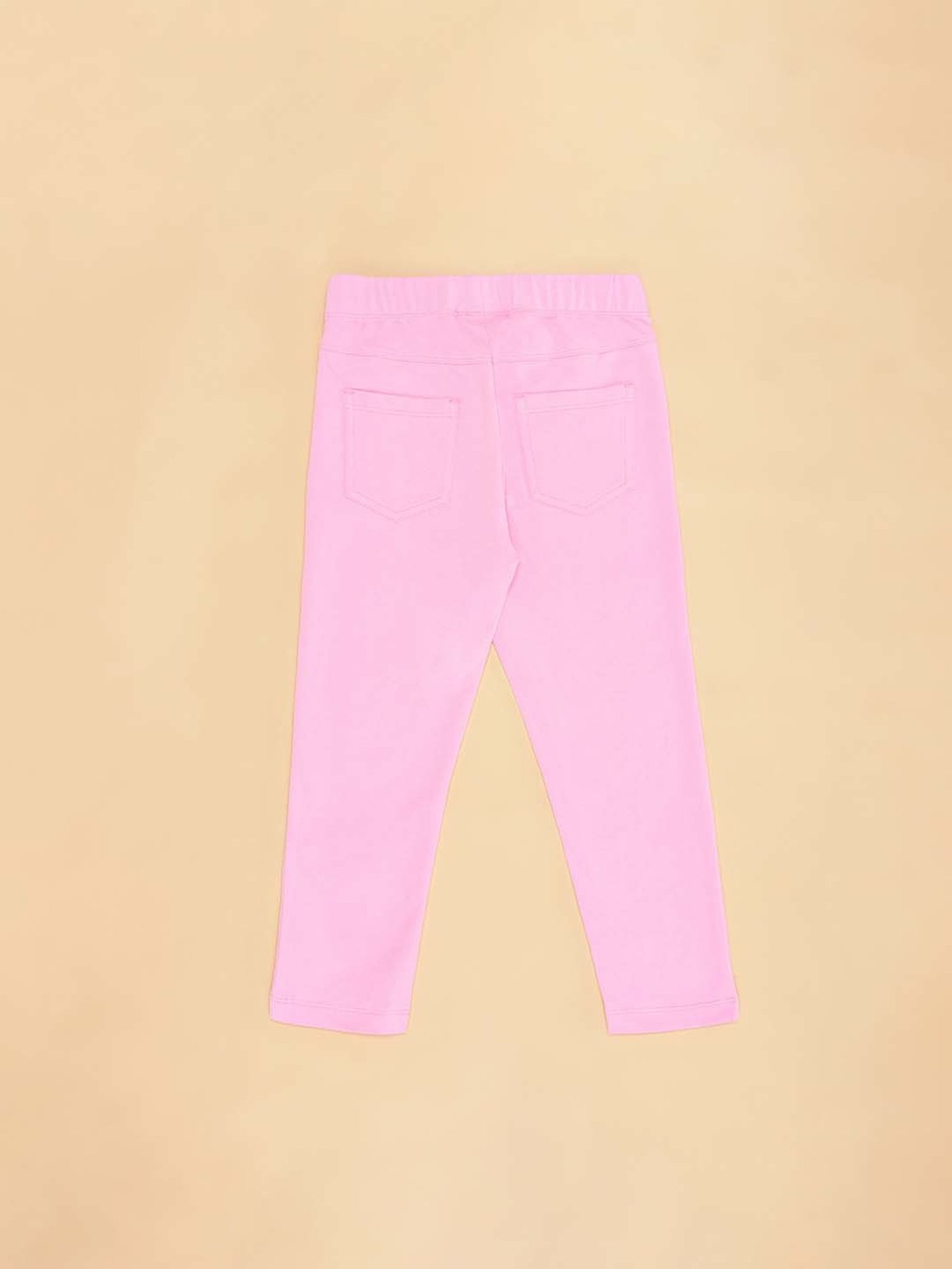 Pantaloons Junior Pink Slim Fit Jeggings