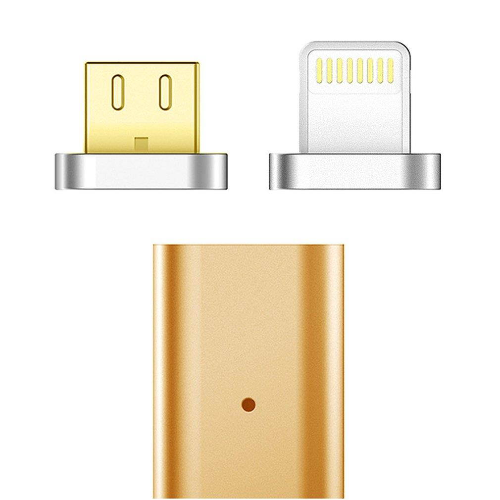 Magnetic Micro USB Adapter 3 In 1 Micro USB Converter for iPhone for Android