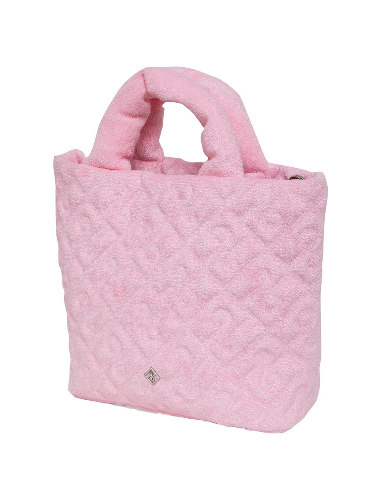 Call It Spring DAYDREAMER680 Pink Textured Medium Tote Handbag