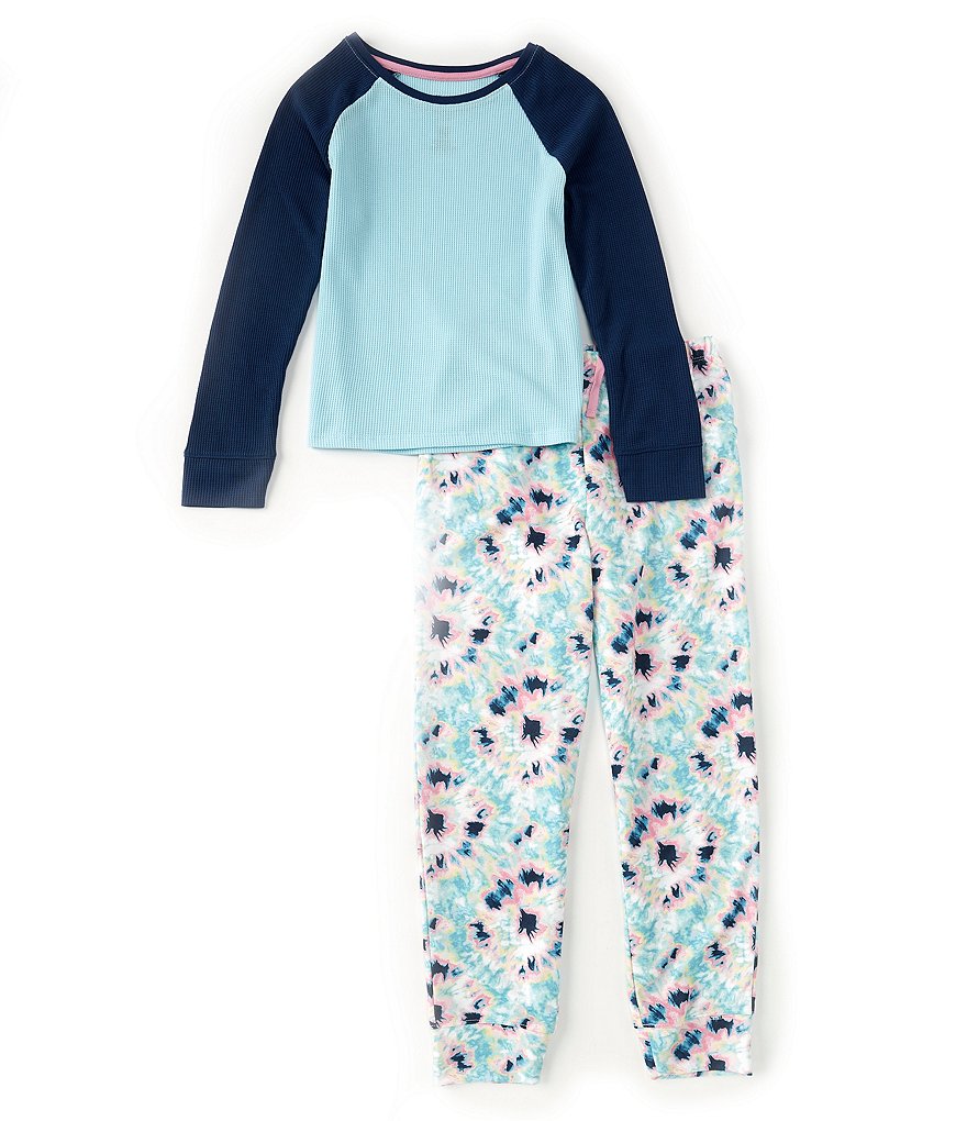 Dream Life Big Girls 7-16 Long-Sleeve Tie-Dye Top & Pajama Pants Set