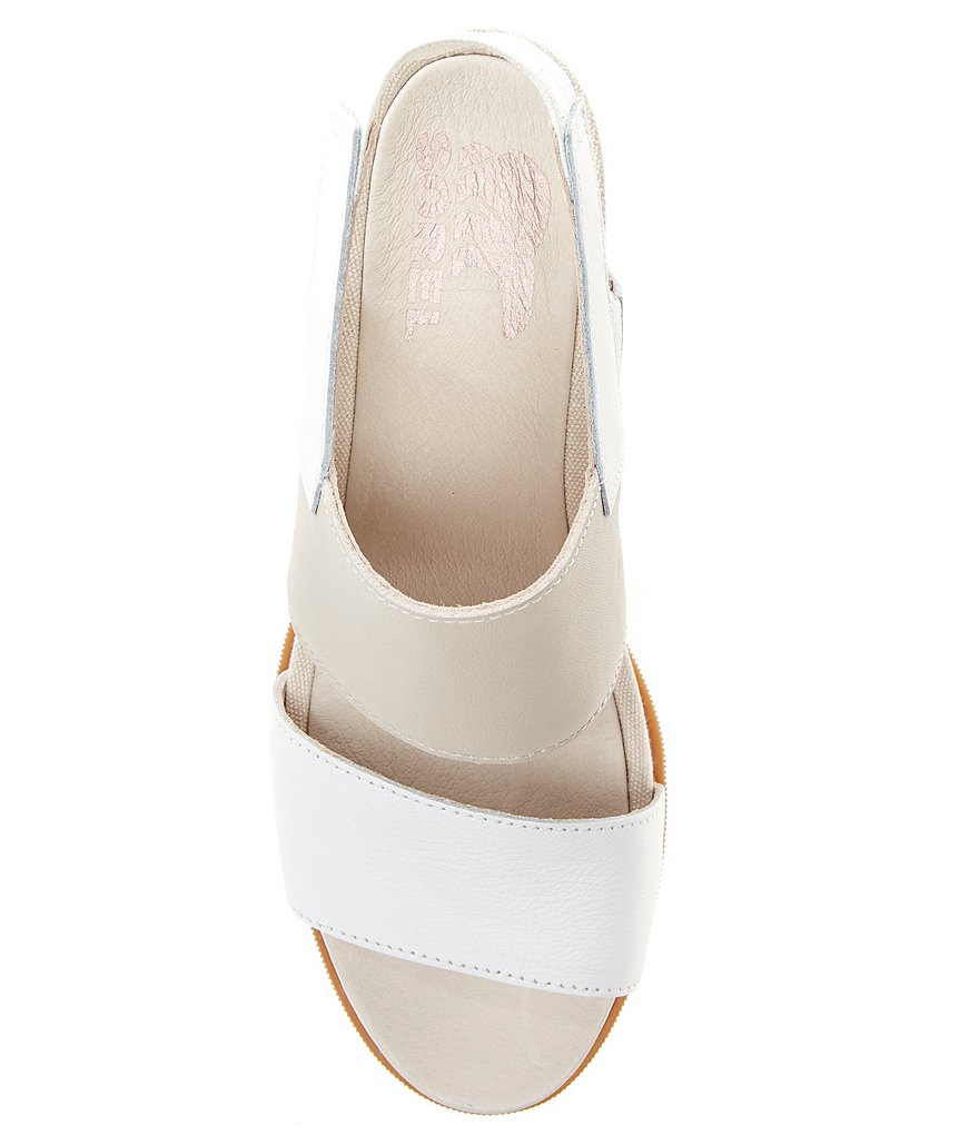 Sorel Joanie II Leather Slingback Wedges