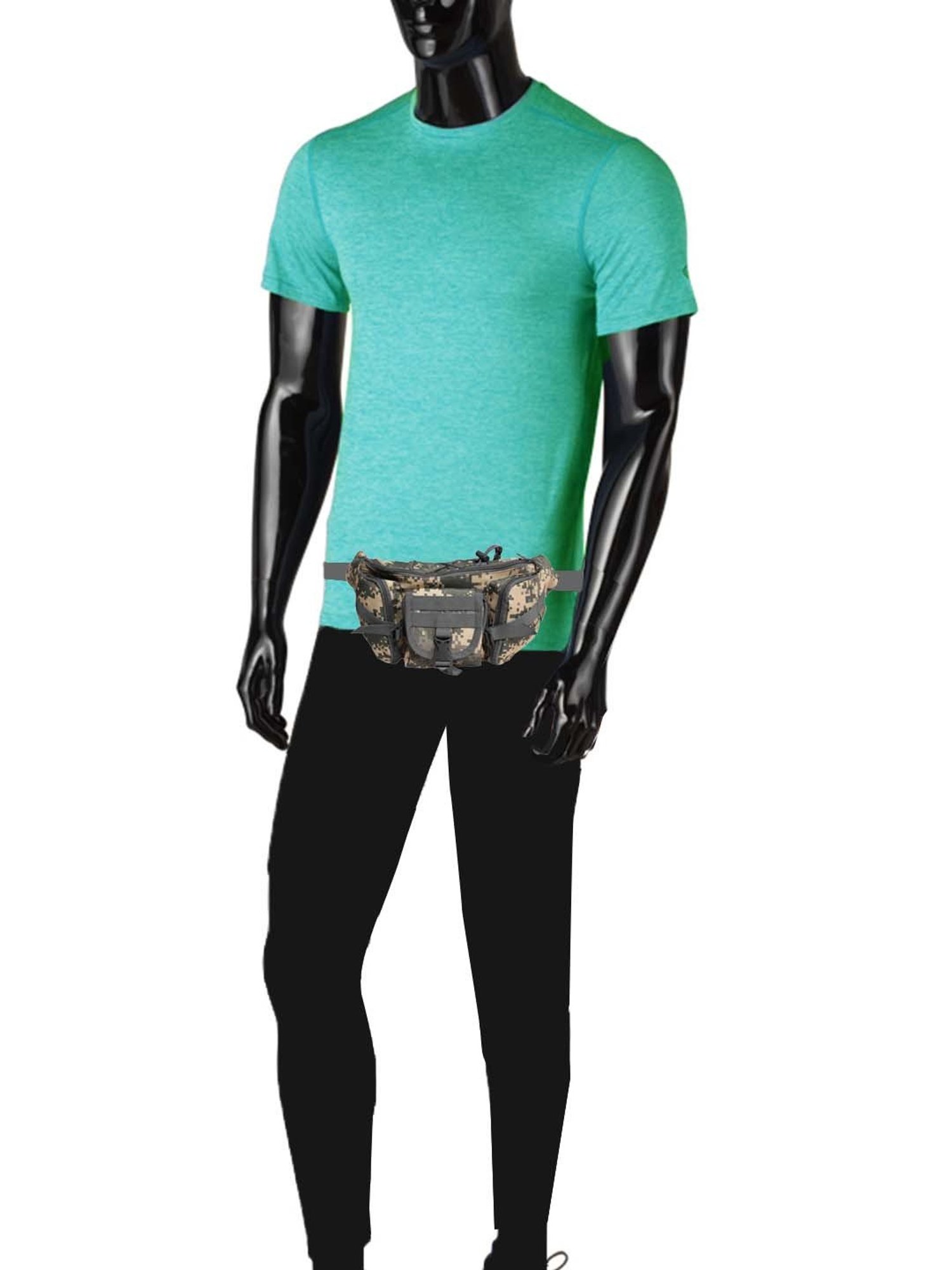 F Gear Grey Printed Waist Pouch