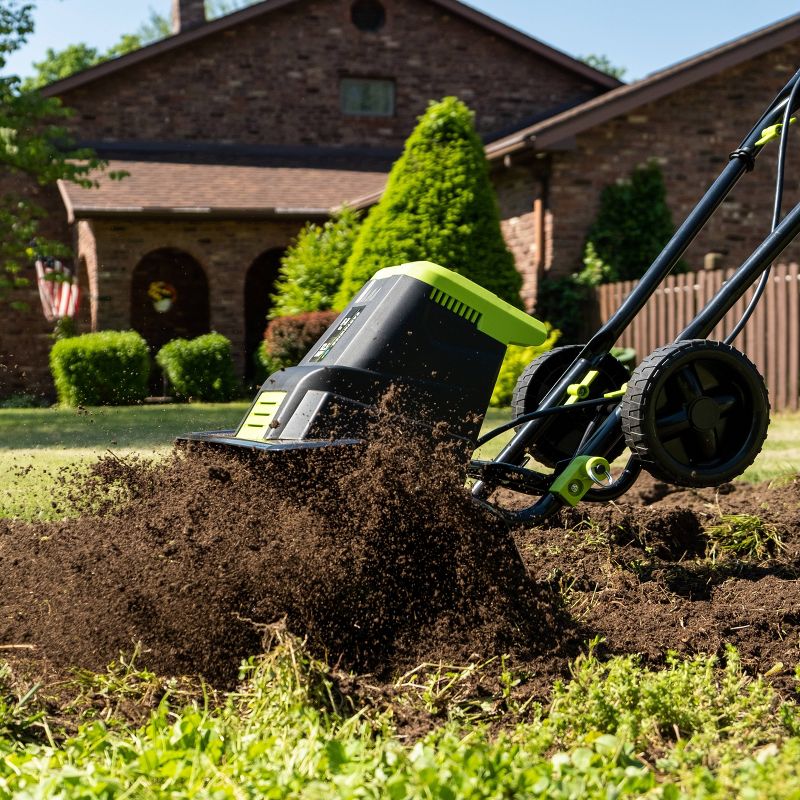 11" 6.5 Amp Corded Electric Tiller/Cultivator - Earthwise