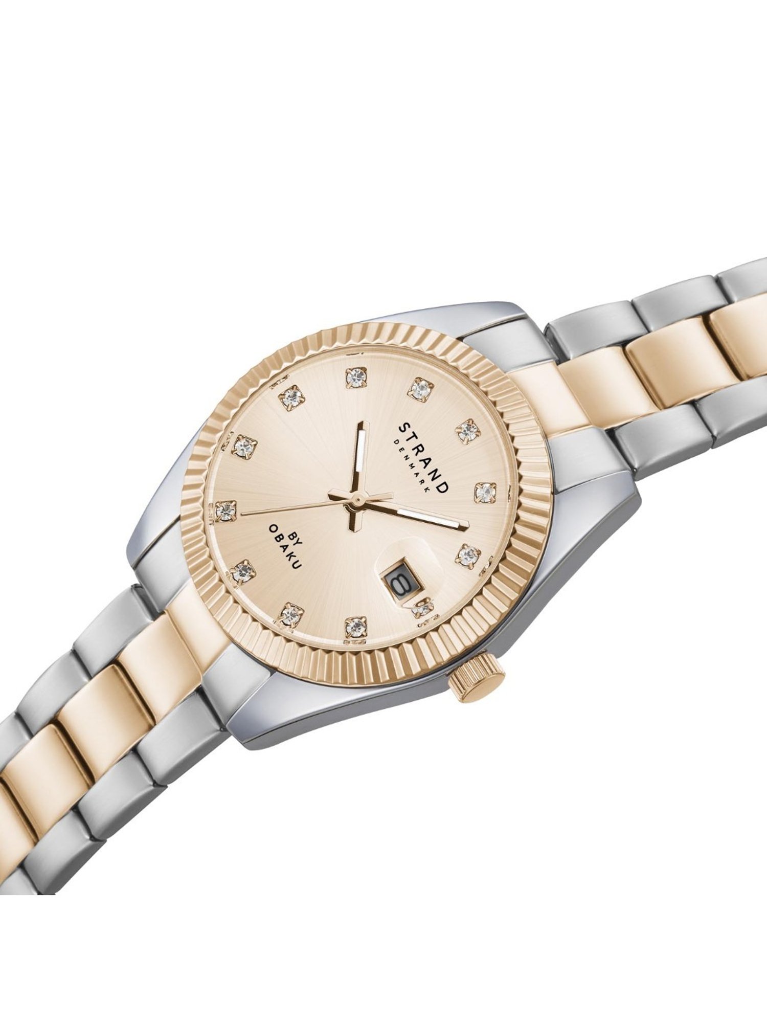 STRAND by Obaku S721LDHVSH Delmore Mini Indigo Analog Watch for Women