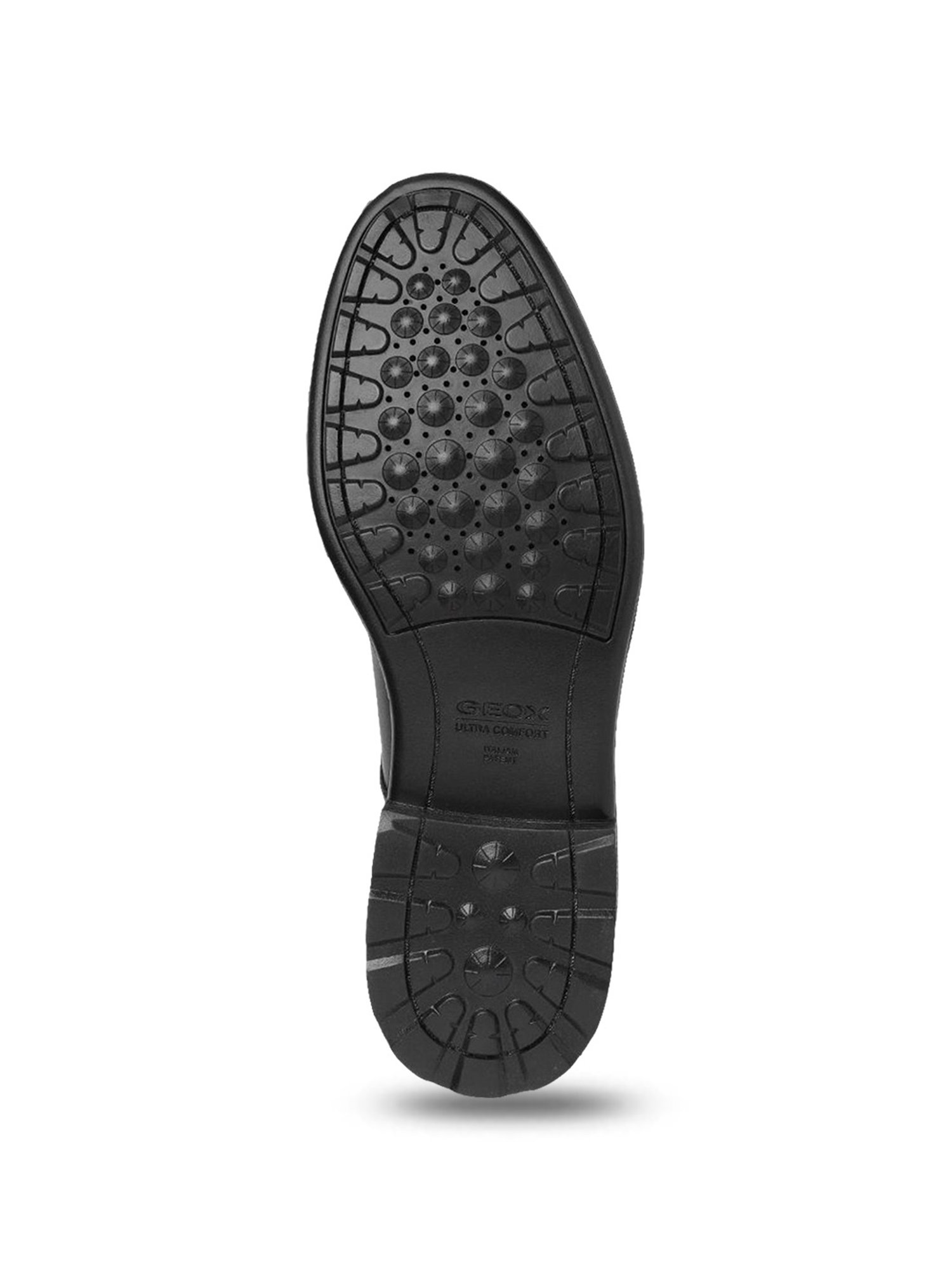 Geox Men's Walk Pleasure Black Derby Shoes