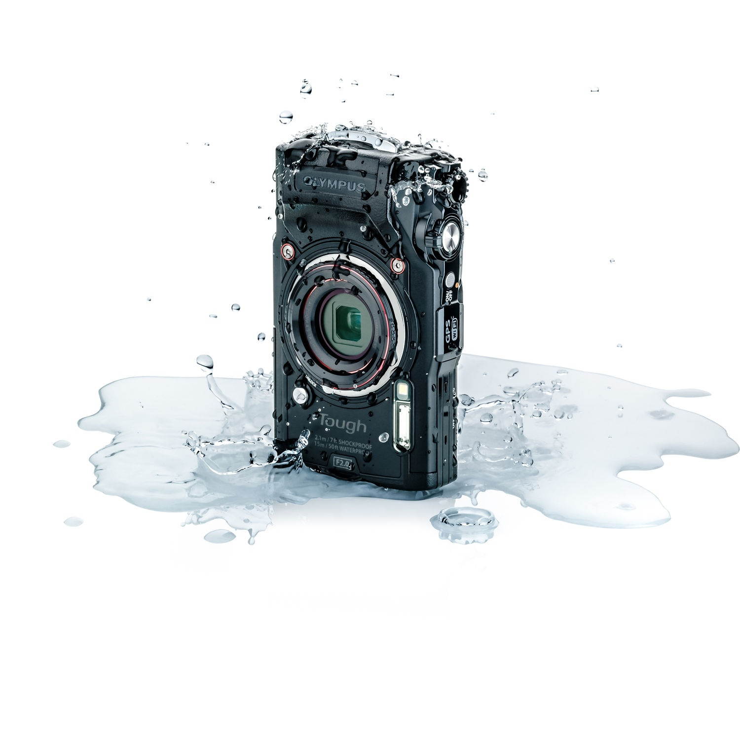 Olympus Tough TG-6 Waterproof Camera, Black (050332192430)