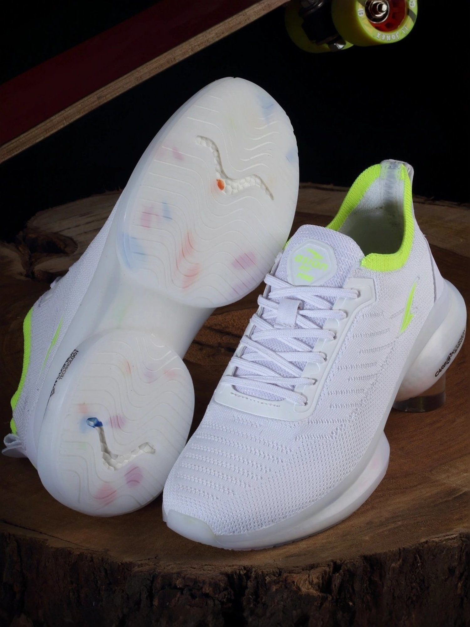 Asian Men's White Running Shoes