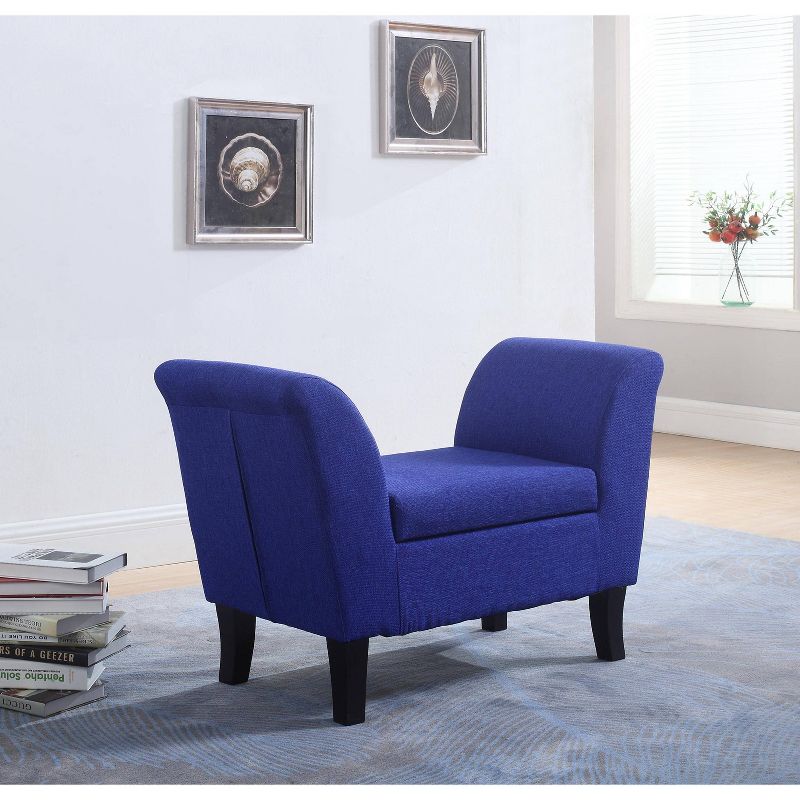 Storage Bench Light Blue - Ore International