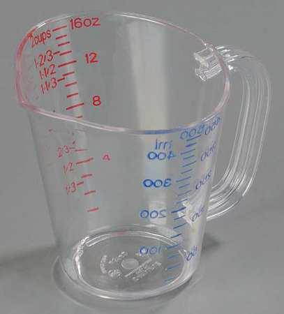 CARLISLE 4314207 Measure Cup,Clear,PK6